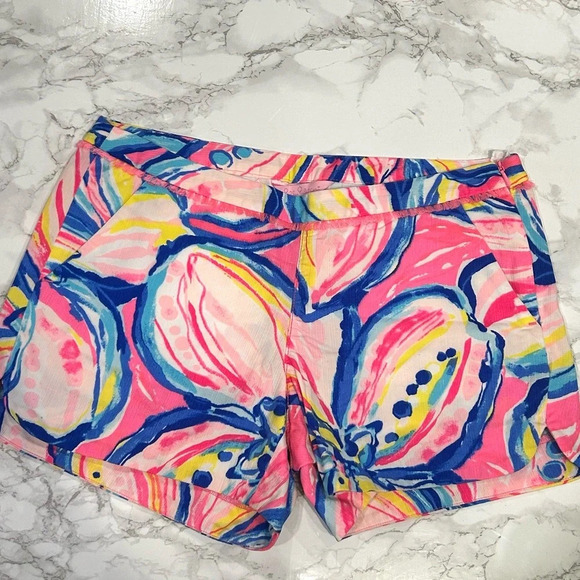 Lilly Pulitzer Pants - Lilly Pulitzer The Sunny Side Adie Shorts